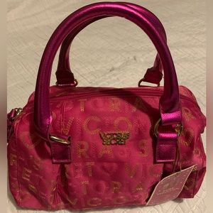 Victoria's Secret Hot Pink/Gold-Woman Hand Bag| Color: Pink | NWT